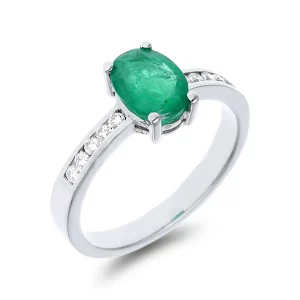 Sortija Esmeralda natural